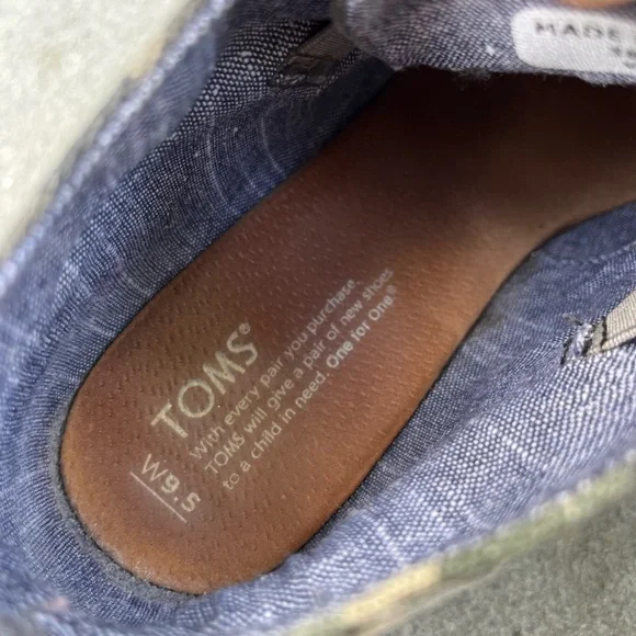 Toms Washed Desert Camo wedge bootie, size 9.5 - Picture 5 of 8